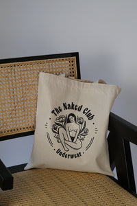 Tote bag illustration The Naked Club