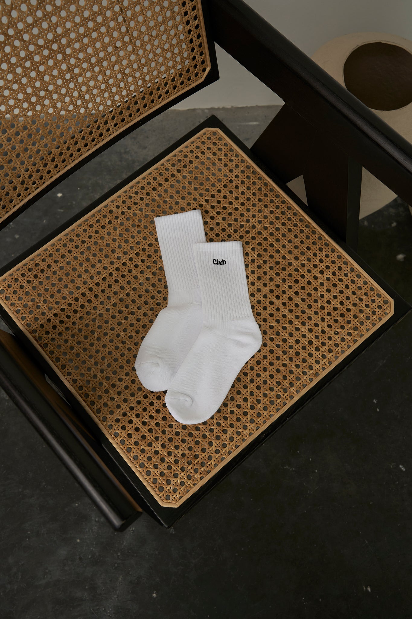 Chaussettes mi-mollet en coton biologique