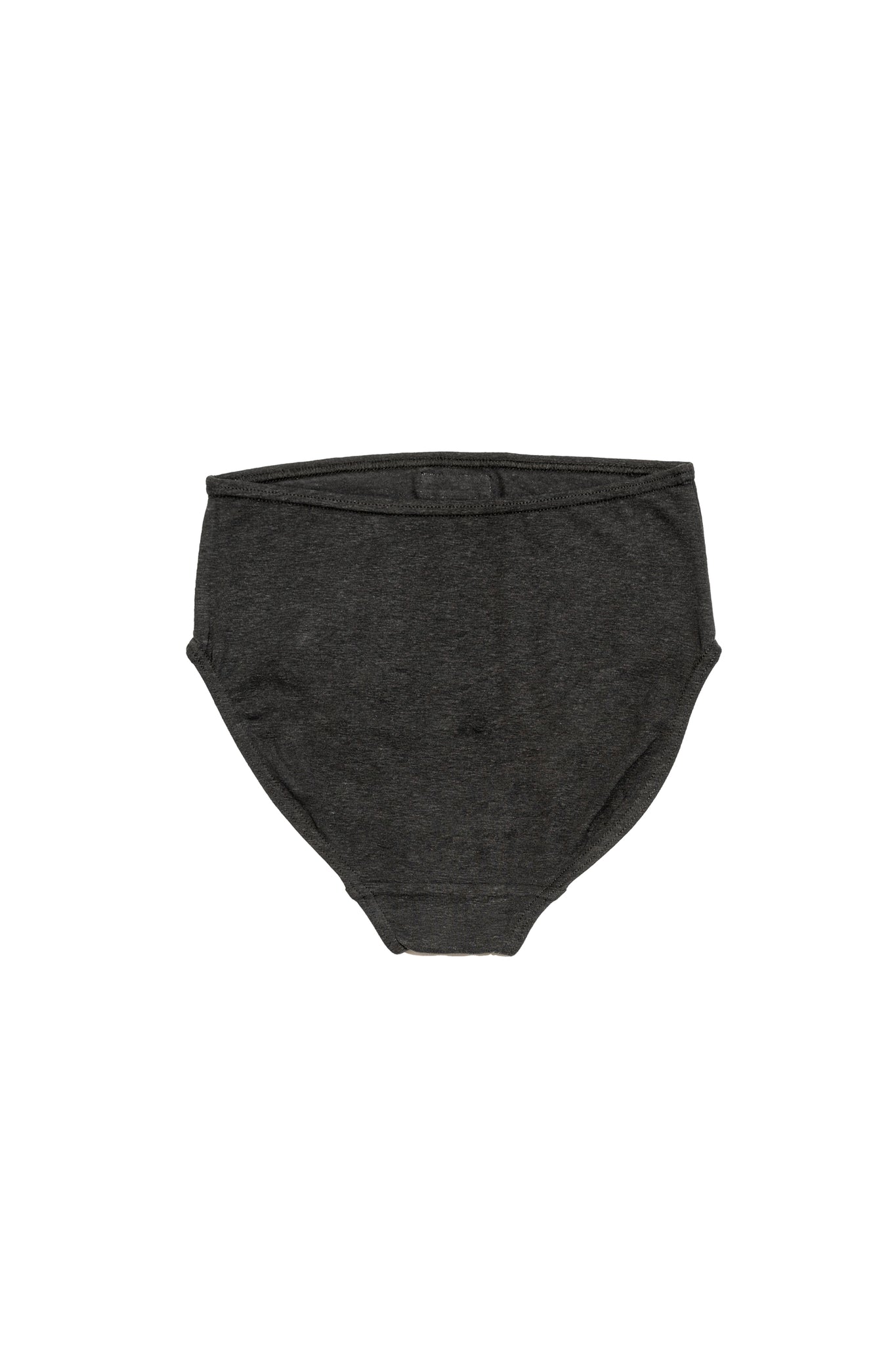 Culotte bikini taille haute - noir