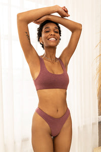 Tanga taille haute